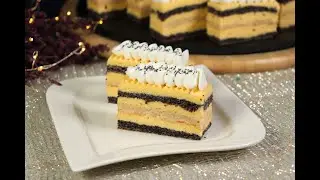 Сливочный торт с маком - без глютена, идеальный вкус и текстура ❤️