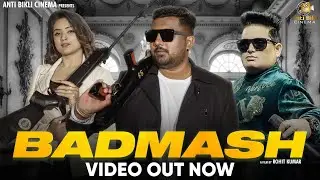 Badmash ( Official Video )Deepak Saini Megha Rajput | Raju Punjabi  |Ashu Twinkle Haryanvi Song 2024