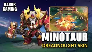 Minotaur Dreadnought Skin Release Date and Skill Effects | Mobile Legends