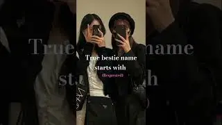 true bestie ne starts with #trendy #cool #bff #friends #blinkblackpink