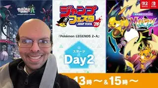 Reacting to pokemon legends Z-A jump festa 2025 day 2