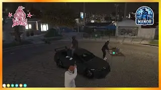 Лучшие подруги курят в квартале Манор | NoPixel 4.0 GTA RP