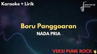 (Nada Pria) Boru Panggoaran | Karaoke dan Lirik Lagu Batak Punk Rock