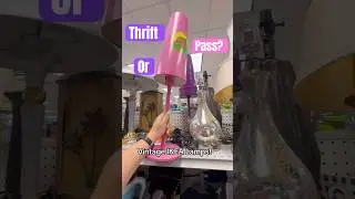 Thrift or Pass? Vintage IKEA lamps #Shorts #thrift #Flip #FurnitureFlip #Goodwill #Vintage #Trash￼