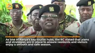 Coast regional commissioner guarantees safety for tourists ahead of december holidays.
