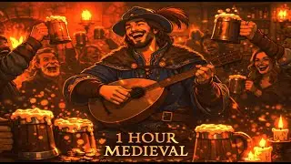Medieval Tavern Music | Warm & Peaceful Fantasy Ambience (1 Hour)