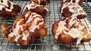 The BEST Eggless Apple Fritters! Crispy, Fluffy & So Easy to Make!