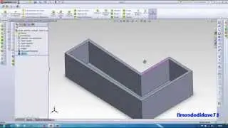 Comando svuota e svuota multispessore - Solidworks Italiano - Tutorial #12#