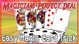 Deal the Perfect Hand | Easy to Do Card Trick | Close up Magic
