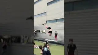 IS HE FLYING?🤯 #shorts #explore #viral #flipping #twists