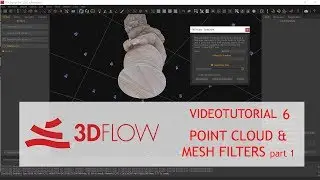 3Dflow Academy - Videotutorial 6 - Point cloud & Mesh filtering