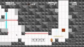 Mari0 Custom map pack - Makjang Science [World 1-1]