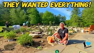 Making a $250,000 pond even BETTER