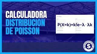 Como usar la calculadora de distribución de Poisson para apuestas deportivas