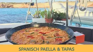 Испанская Паэлья и тапасы Падрон и Артишоки. Вегетарианский рецепт. (№13)