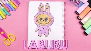 How To Draw Labubu - The Monster