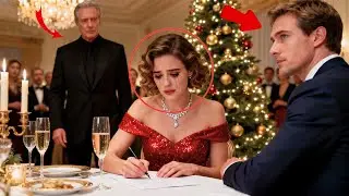 In Tears, She Signs Divorce At Christmas Dinner — They Never Knew Her Father Is A Billionaire