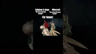 Which game has the best warden #forhonor #forhonormemes #forhonorgameplay #warden #minecraft #siege