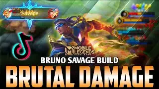 Bruno SAVAGE Build, Top Global 1 Bruno Gameplay 2021 - Mobile Legend