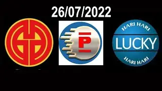 GRAND DRAGON PERDANA LUCKY HARI HARI LOTTO 4D CHART 26/07/2022