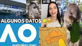 ALGUNOS DATOS sobre el Australian Open 🎾🦘