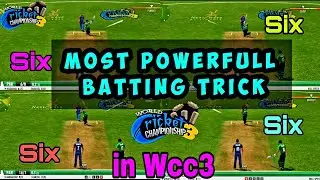 Wcc3 New Batting Tips | Hit easily sixes on every ball | control settings | by Nextwave