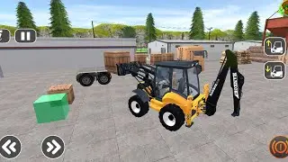 Jcb driving malayalam // Village jcb excavator sim // Android gameplay malayalam