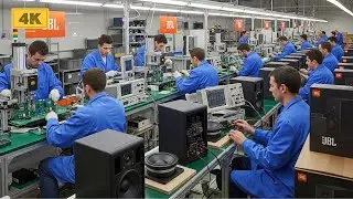 Inside the JBL factory: Production process of JBL 305P MKII studio monitors approximately $210 USD