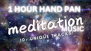 1 Hour Handpan Meditation & Relaxation Music - Slow Moving Background | Relaxing Background Video