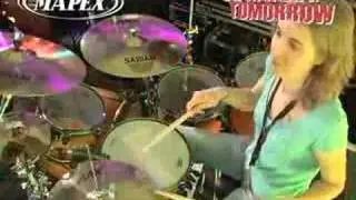 It's Raining Men - on Drums: Delphine Langhoff DoT Contest08