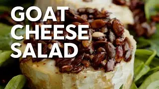 Goat cheese salad &bull; 1-Min Recipe