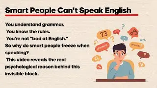 Why Smart People Struggle to Speak English | The Real Psychological Reason