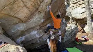 Red House Extension V8 Stone Fort Bouldering