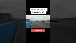 Tesla Model S vs F1