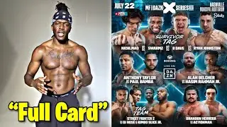 MISFITS BOXING 008 FULL CARD REVEALED