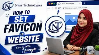 How to Set Favicon in Website | Add Favicon in WordPress Website | Learn with Naziya