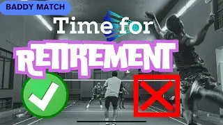 I should Retire | Netshots | Badminton Match | Badminton Vlog