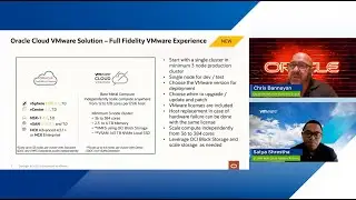 Oracle Cloud VMware Solution (OCVS) - Latest Updates and Insights into new OCVS features