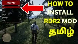 RDR2 Mod Installation in Tamil &ndash; Quick and Easy Tutorial #rdr2tamil #rdr2 #rdr2mod #rdr2gameplay