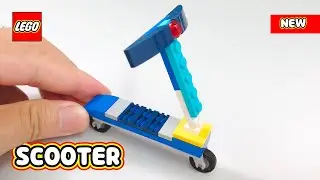 LEGO Scooter Building Instructions &mdash; LEGO Classic Creative DIY