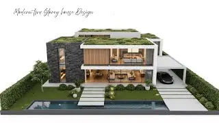 Modern two Storey house Design #housedesign#ecoarchitecture #trending