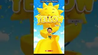 Yellow! 🟡 Bright Color Song for Toddlers#Shorts#ReadyForYellow#YellowColor#ColorSong#KidsLearningVib