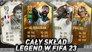FIFA 23 - Czas na legendy,! Cały skład Ikon oraz kart Hero!