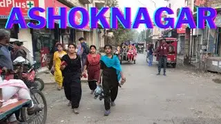 Walking video of Ashoknagar Station Road || Suburban Ashoknagar