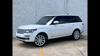 2017 Range Rover V8 Supercharged Walk Around Video