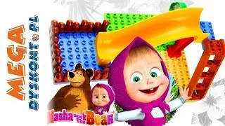 Masza i Niedźwiedź & Świnka Peppa &bull; Budowa basenu &bull; PlayBig Bloxx &bull; bajki po polsku