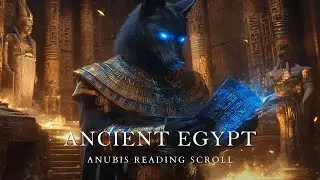 Anubis Reading Scroll | Ancient Egyptian Music | Relaxing Music for Healing & Restoration