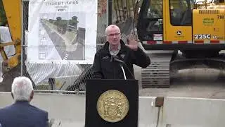 Governor Murphy Attends NJ TRANSIT Lyndhurst Train Station Groundbreaking