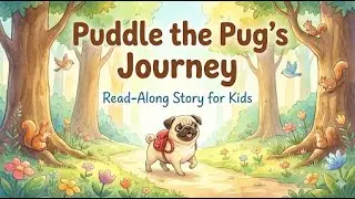 Puddle the Brave Pug | A Gentle Bedtime Story for Kids