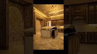 7-Step Transformation: Building an Ultra-Luxury Royal Gold Kitchen | Cinematic Interior Design